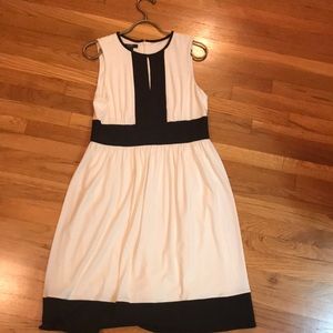 Alfani petite small white and black dress